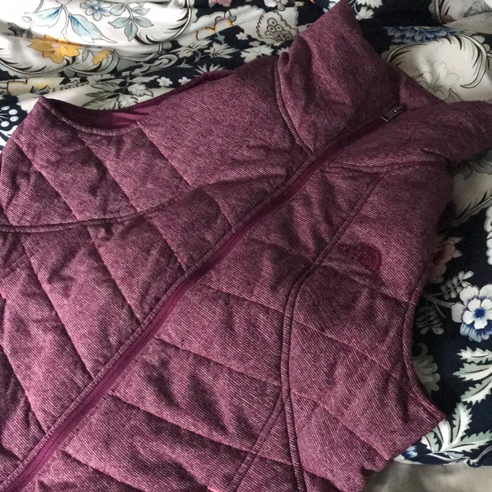 North Face Purple Vest